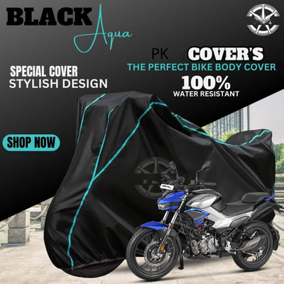 OliverX Waterproof Two Wheeler Cover for Hero(Xtreme, Black)