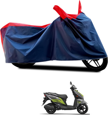 PAGORA Waterproof Two Wheeler Cover for Suzuki(Avenis 125, Black, Red)