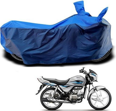 DeepShakshi AUTOMOTIVE Waterproof Two Wheeler Cover for Hero(Splendor Pro, Blue)