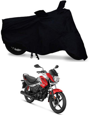 DeepShakshi AUTOMOTIVE Waterproof Two Wheeler Cover for TVS(Pheonix, Black)
