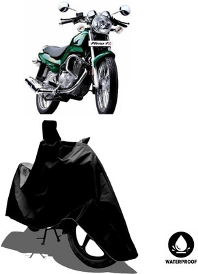 Amexride Waterproof Two Wheeler Cover for TVS(Fiero FX, Black)