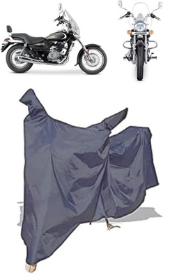 Amexride Two Wheeler Cover for Bajaj(Cruiser BS6, Grey)
