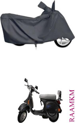 RAAMKM Two Wheeler Cover for Hero, Honda, Bajaj, Ather, TVS, Yamaha(Avenger 400, Grey)