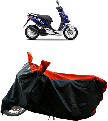 KEDIT Two Wheeler Cover for Yamaha(Jog R, Red, Black)