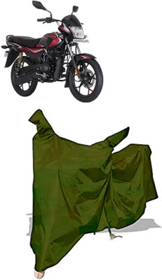 Amexride Two Wheeler Cover for Bajaj(Platina 110 H-Gear BS6, Maroon)