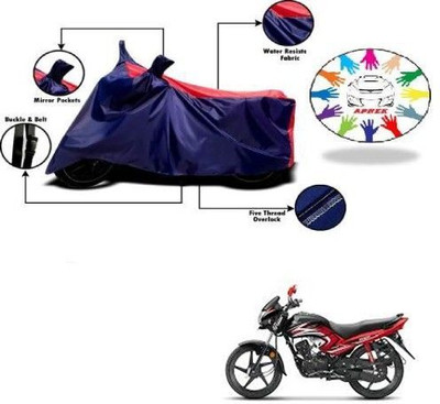DeepShakshi AUTOMOTIVE Waterproof Two Wheeler Cover for Honda(Dream Yuga, Blue, Red)