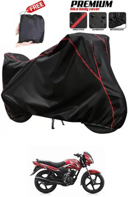 DeepShakshi AUTOMOTIVE Two Wheeler Cover for TVS(Star Sport, Black)