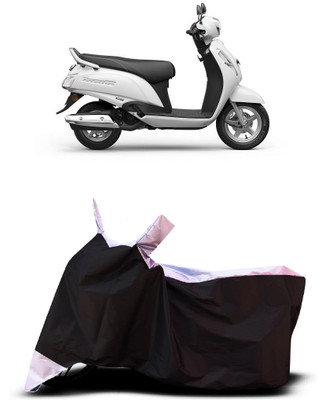 VESMEI Two Wheeler Cover for Suzuki(Access 125, White)