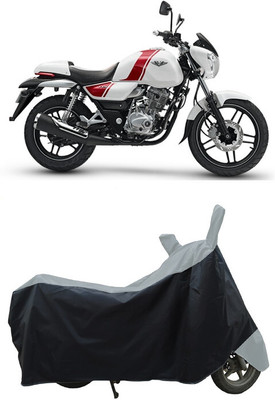 Coxtor Waterproof Two Wheeler Cover for Bajaj(V15, Grey)