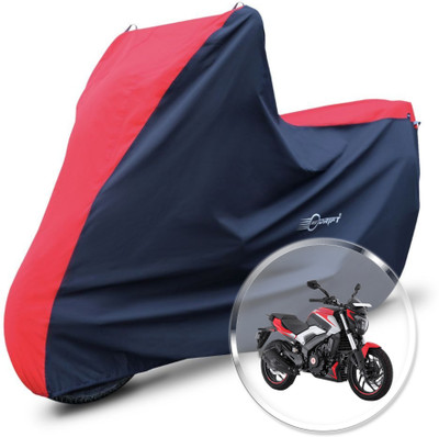Neodrift Two Wheeler Cover for Bajaj(Dominar 250, Red, Black)