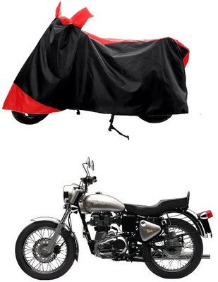 GROFATIK Two Wheeler Cover for Royal Enfield(Bullet Electra Twinspark, Red)