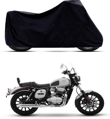 BikenWear Waterproof Two Wheeler Cover for Yezdi(Roadster, Black)