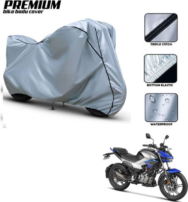 Car Life Waterproof Two Wheeler Cover for Hero(Xtreme, Silver, Black)