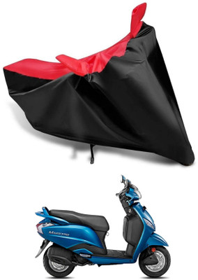 DeepShakshi AUTOMOTIVE Two Wheeler Cover for Hero(Maestro, Red, Black)