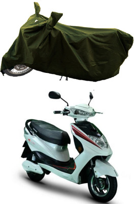 GROFATIK Two Wheeler Cover for Okinawa(R30 electric scooter, Green)