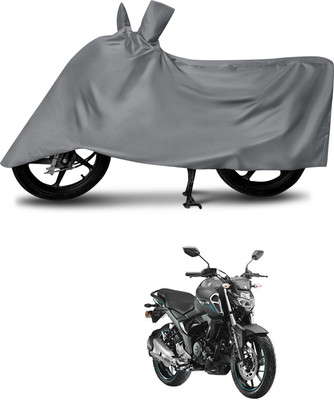 MMSSTAR Waterproof Two Wheeler Cover for Yamaha(FZ-S Fi Version 3.0, Grey)