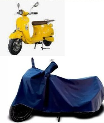 JVBRANGI Two Wheeler Cover for Evolet(Polo BS6, Blue)