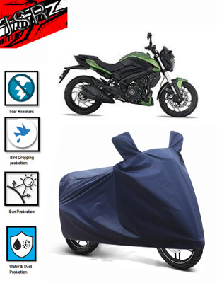J S R Waterproof Two Wheeler Cover for Bajaj(Dominar 400, Blue)