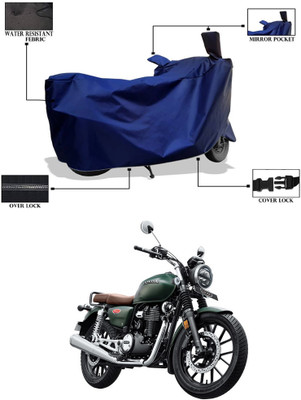 PAGORA Waterproof Two Wheeler Cover for Honda(Hness CB350, Blue)