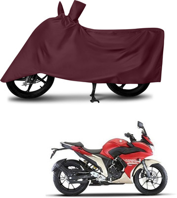 DeepShakshi AUTOMOTIVE Waterproof Two Wheeler Cover for Yamaha(Fazer-250, Maroon)
