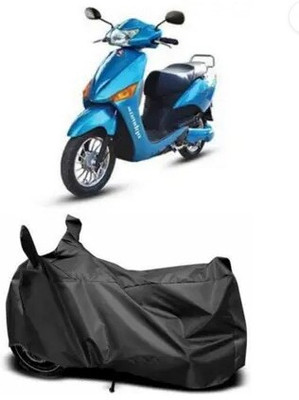 Tritika Waterproof Two Wheeler Cover for Hero(Electric Optima, Black)