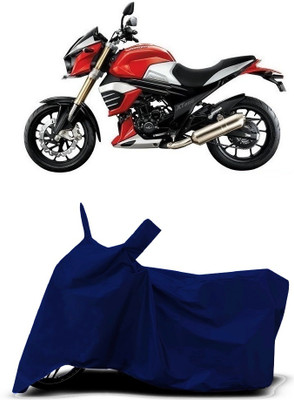 VESMEI Two Wheeler Cover for Mahindra(MOJO XT 300, Blue)