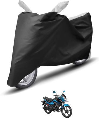 Caronix Waterproof Two Wheeler Cover for Hero(Splendor I Smart, Silver)