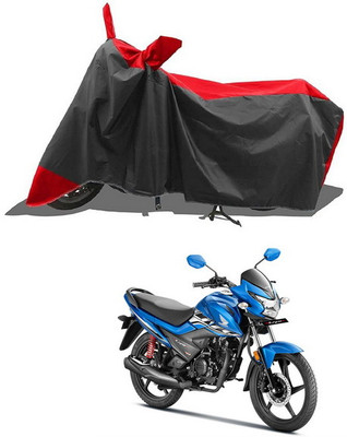 PAGORA Waterproof Two Wheeler Cover for Honda(Livo BS6, Red, Black)