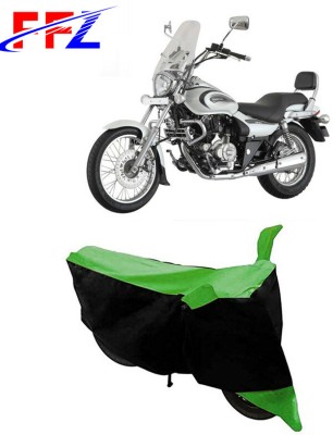 FFZ Two Wheeler Cover for Bajaj(Avenger 220 Cruise, Black, Green)