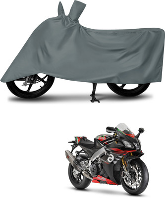 aosis Waterproof Two Wheeler Cover for Aprilia(RSV4, Grey)