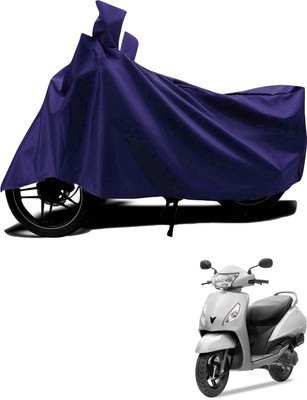 AASHTIK MART Waterproof Two Wheeler Cover for TVS(Jupiter, Blue)