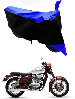 Mdstar Waterproof Two Wheeler Cover for JAWA(300, Blue, Black)