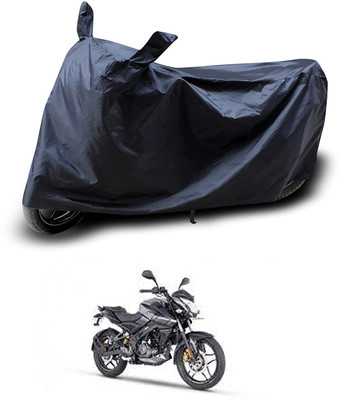 KEDIT Two Wheeler Cover for Bajaj(Pulsar 160 NS DTS-i, Black)