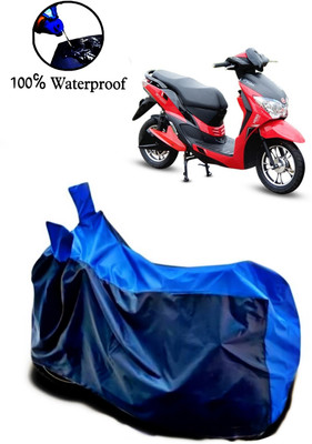 APNEK Waterproof Two Wheeler Cover for Hero(Electric Dash BS6, Blue)