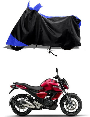 GROFATIK Two Wheeler Cover for Yamaha(FZ-S Fi Version 3.0 BS6, Blue)