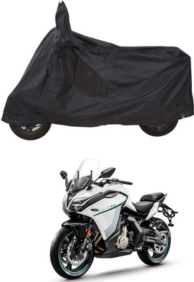 PAGORA Waterproof Two Wheeler Cover for CFMoto(650GT, Black)