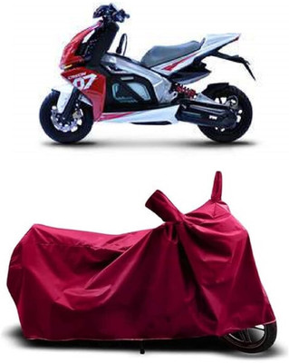 Coxtor Waterproof Two Wheeler Cover for TVS(Creon BS6, Maroon)