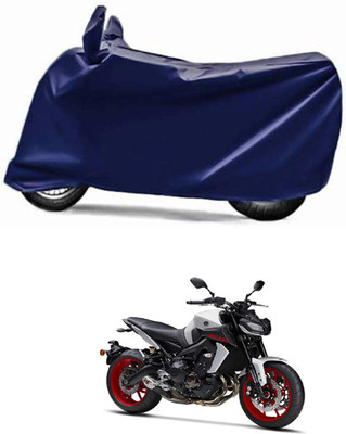 DeepShakshi AUTOMOTIVE Waterproof Two Wheeler Cover for Yamaha(MT-09, Blue)