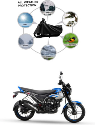 RAQTRO Waterproof Two Wheeler Cover for Bajaj(Freedom, Black)