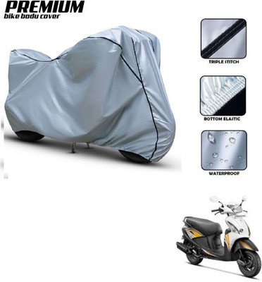 Love Me Two Wheeler Cover for Hero(Pleasure, Silver, Black)