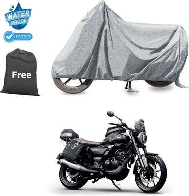 GOSHIV-car and bike accessories Waterproof Two Wheeler Cover for TVS(Silver)
