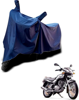 KEDIT Two Wheeler Cover for TVS(Fiero FX, Blue)
