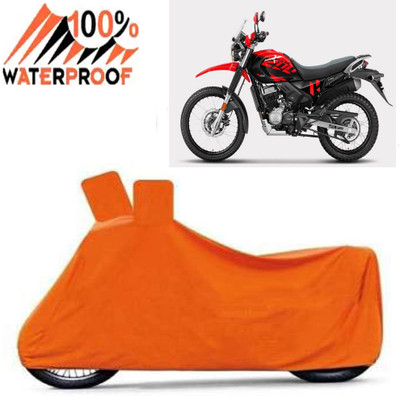 ROYAL AUTO MART Waterproof Two Wheeler Cover for Hero(Xpulse 200T, Orange)