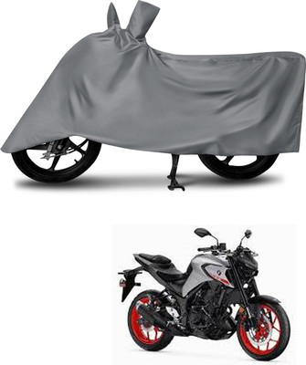 MMSSTAR Waterproof Two Wheeler Cover for Yamaha(MT 03, Grey)