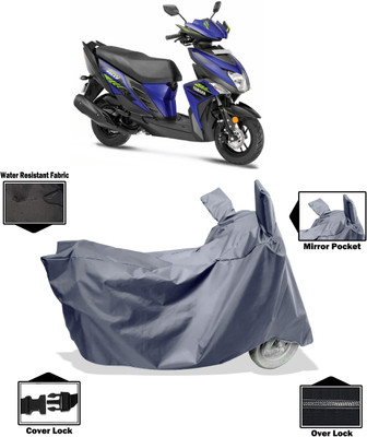 Amexride Two Wheeler Cover for Yamaha(Cygnus Ray ZR, Grey)