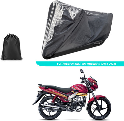 PAGORA Two Wheeler Cover for Mahindra(Centuro Rockstar, Grey)