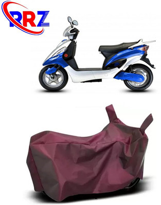 RRZ Waterproof Two Wheeler Cover for Hero(Electric Maxi, Maroon)