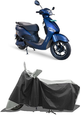 GROFATIK Two Wheeler Cover for Hero(Electric Optima Plus BS6, Grey)