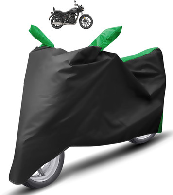 Caronix Two Wheeler Cover for Royal Enfield(Meteor 350, Green)