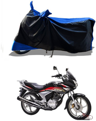 DeepShakshi AUTOMOTIVE Waterproof Two Wheeler Cover for Honda(CBF150, Blue)